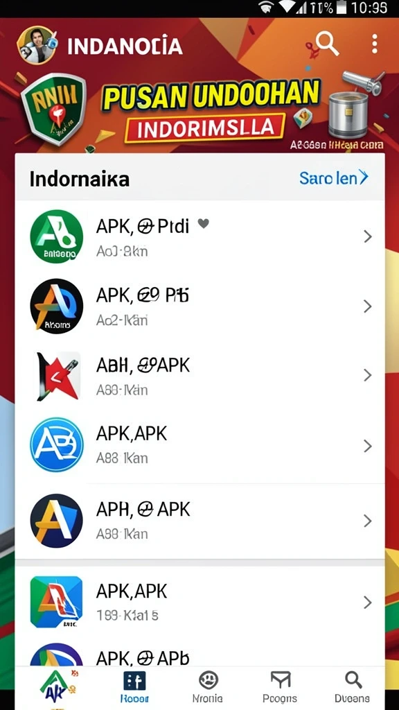 7svip - Tampilan antarmuka utama aplikasi yang menarik.