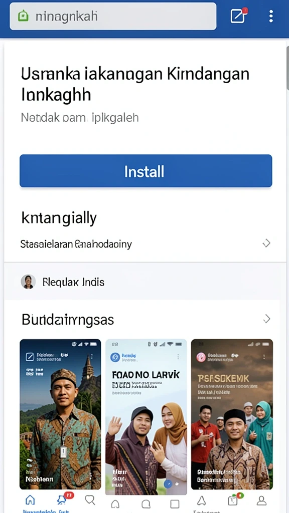 haikuotk - Tampilan awal HAIKUOTK yang menarik dan intuitif.